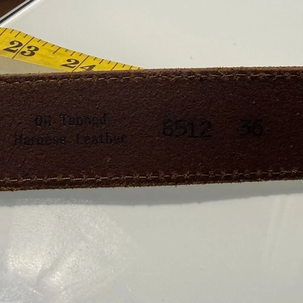 Buckle genuine leather